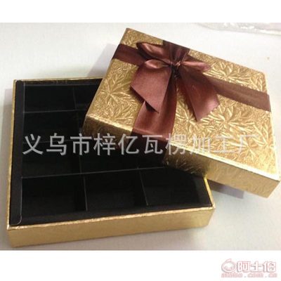 【廠家直銷食品包裝盒精美巧克力禮品包裝盒可來樣訂做】義烏市梓億瓦楞加工廠 - 產品庫