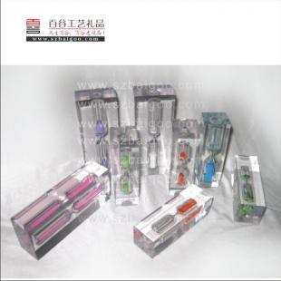 創(chuàng)意水晶沙漏計(jì)時(shí)器 融合美學(xué)與功能的精致禮品